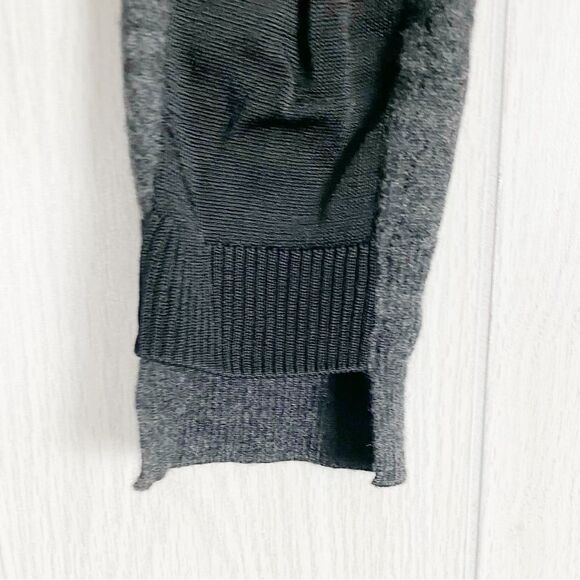 Rag & Bone | Black Marino Wool Crew Neck Sweater With Mesh Detail Size Small - Picture 6 of 8